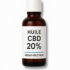 Broad-spectrum CBD distillate